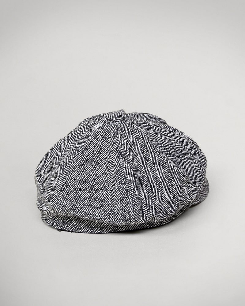 textured baker boy light grey cap,textured baker boy light grey hat