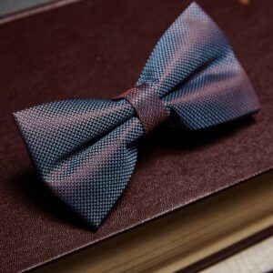 Blue & Orange Bowtie