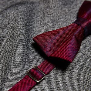 Red & Navy Bowtie