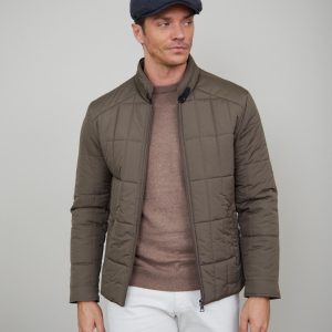 Significant Quilted Mocha Waterproof Jacket