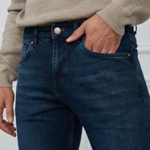 James Washed Straight Fit Jeans