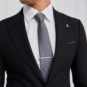 Thunderstorm Gray Tie