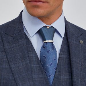 Elegant Blue Tie Accessory