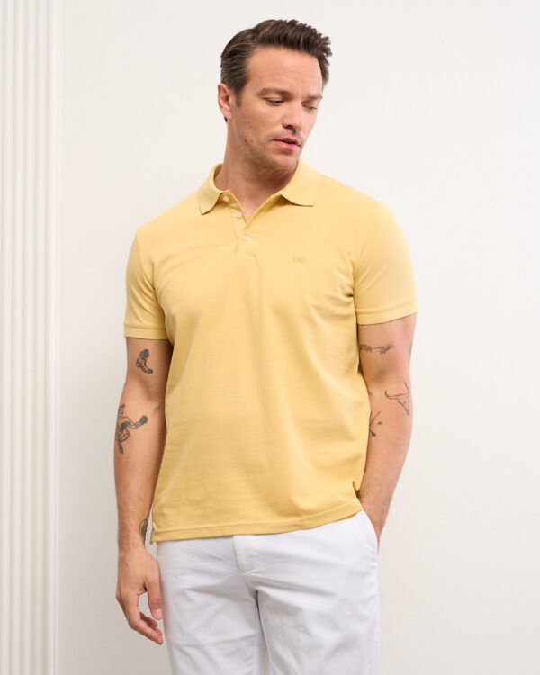 Essential Pique Yellow Polo