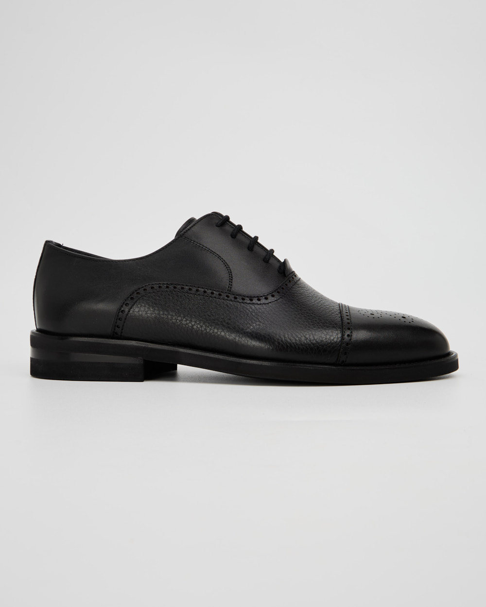 Classic Black Laced Brogue Shoes main image 0