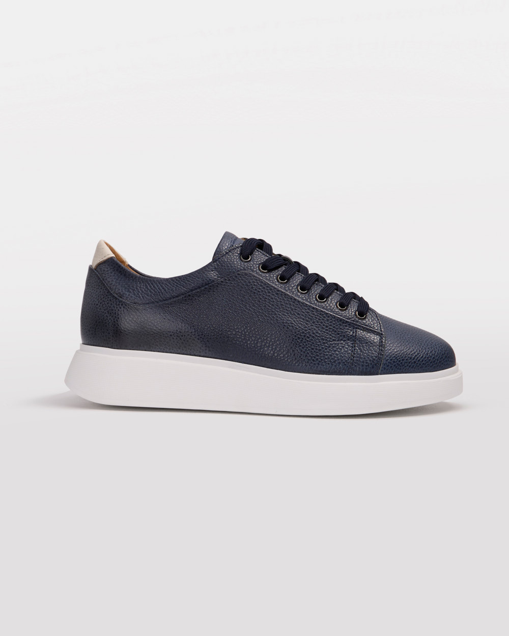 Navy Classic Step Sneakers