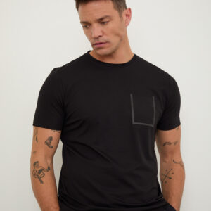 Black Casual Ease T-shirt