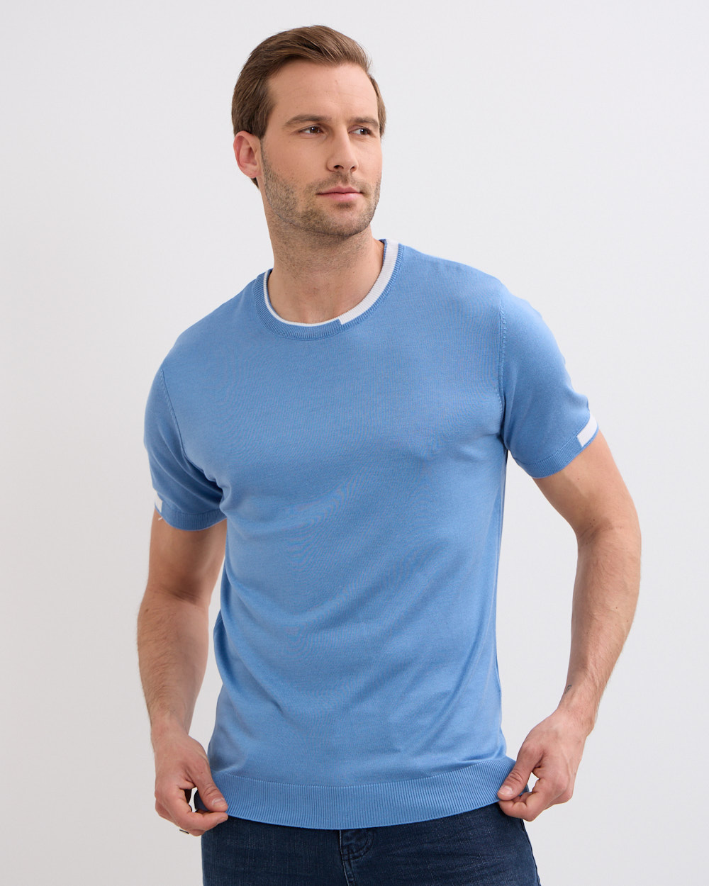 Blue Classic Charm T-shirt