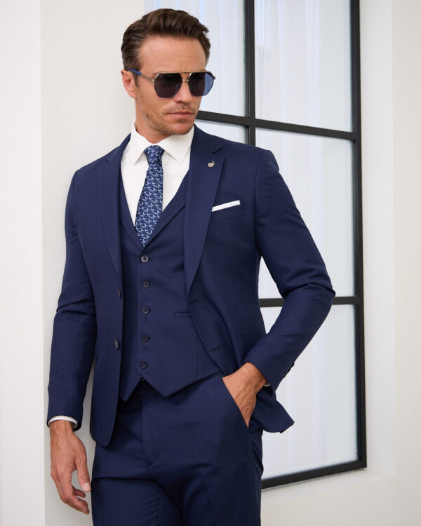 Navy Luxe Sophistication Suit