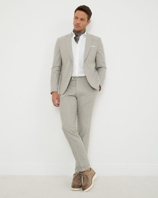 Green Trailblazer Linen Suit