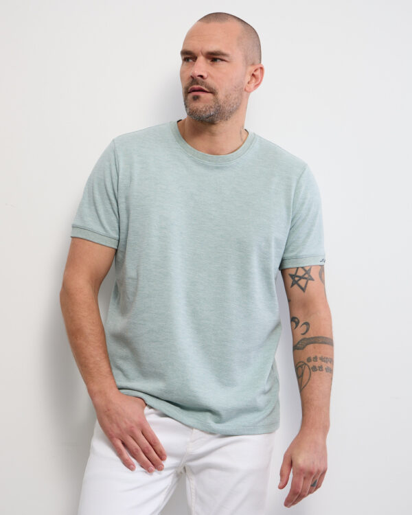 Mint Refined Structured T-Shirt