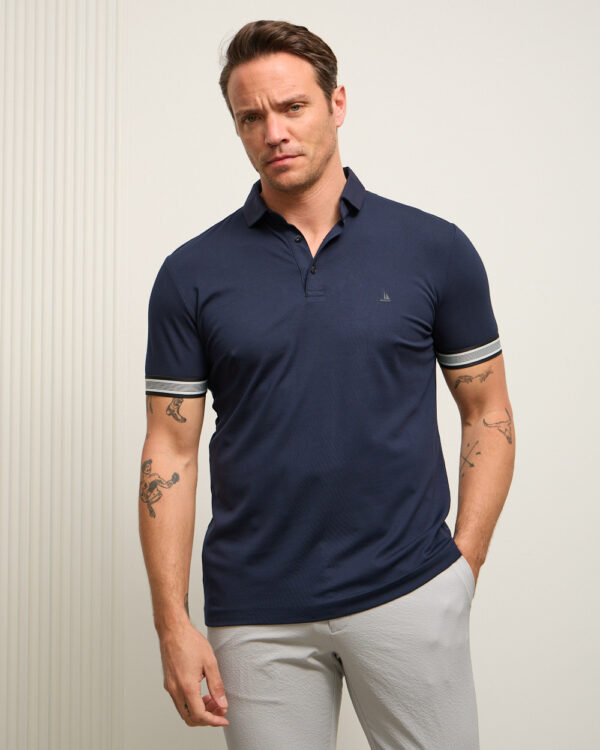 Navy TechFit Performance Polo