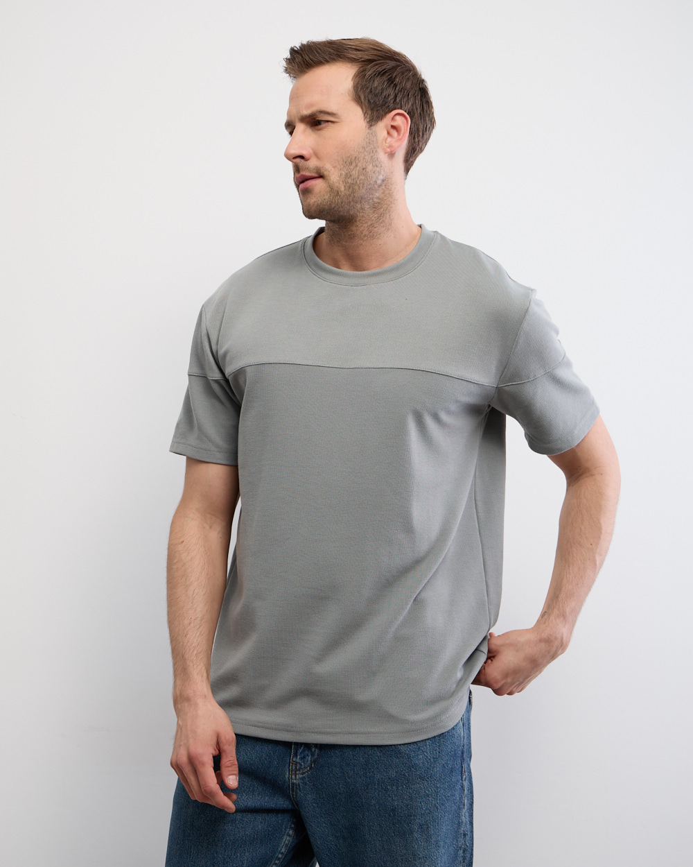 Grey Timeless Oversize T-Shirt