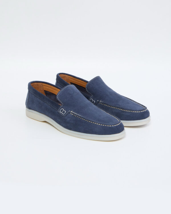 Indigo Suede Pace Loafers