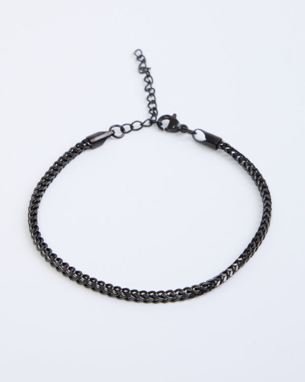 Black Sharp Chain Bracelet