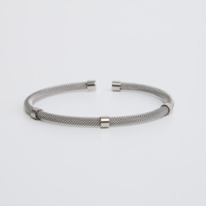Silver Luxe Cuff Bracelet