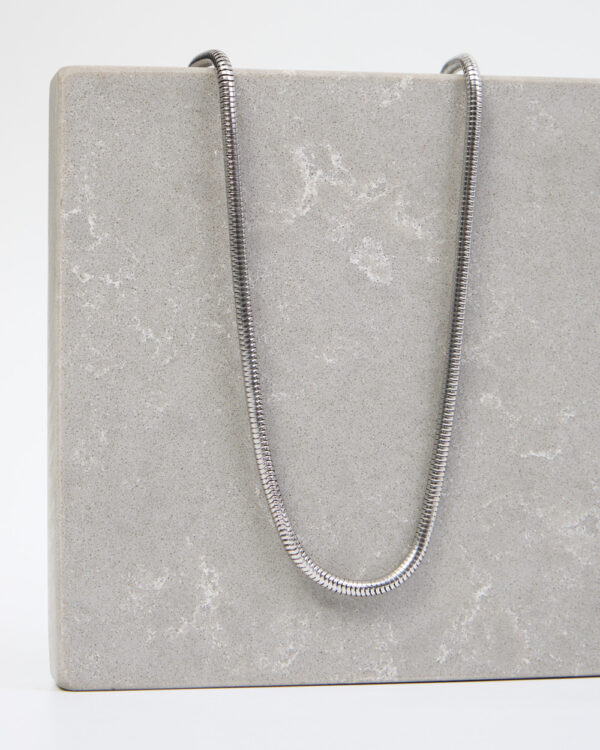 Silver Snake Chain Necklace