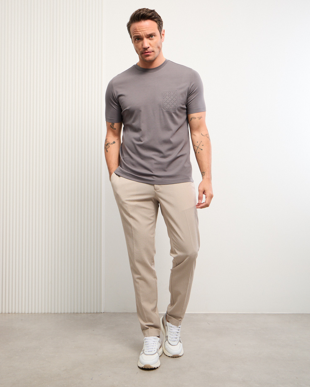 Everyday Casual Look - Square For Men