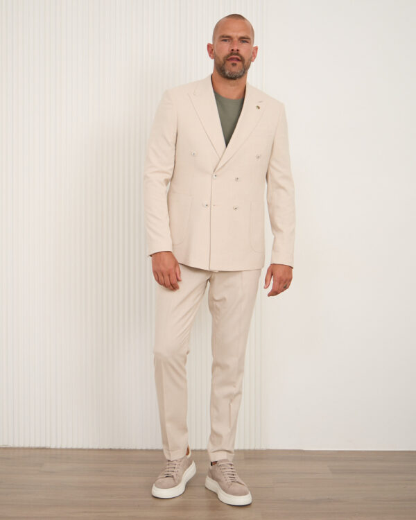 Beige Sovereign Suit