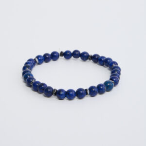 Navy Ocean Beaded Bracelet