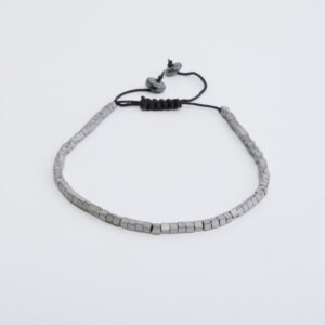 Grey Ancient Beaded Bracelet