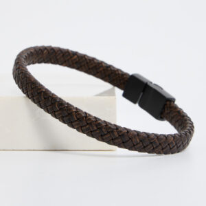 Brown Trail Leather Bracelet