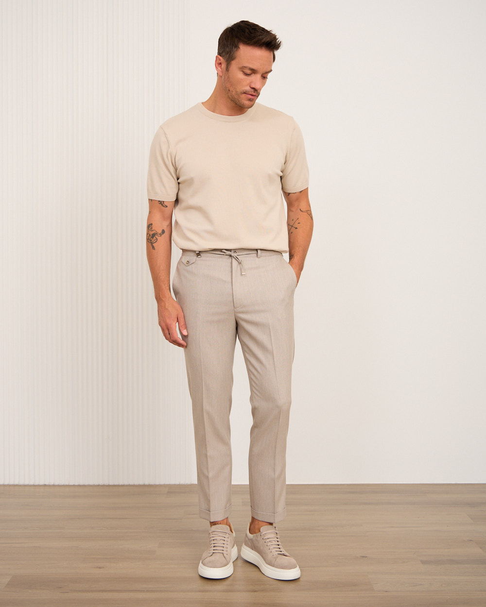 Mocha Timeless Smart Trousers