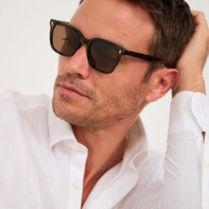 Clyde Olive Square Sunglasses