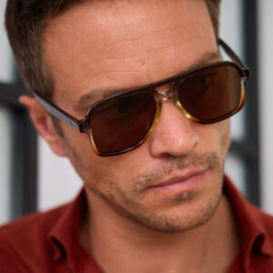 Harris Brown Aviator Sunglasses