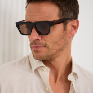 Miles Tortoise Bold Sunglasses