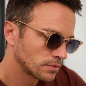 Morris Mocha Square Sunglasses