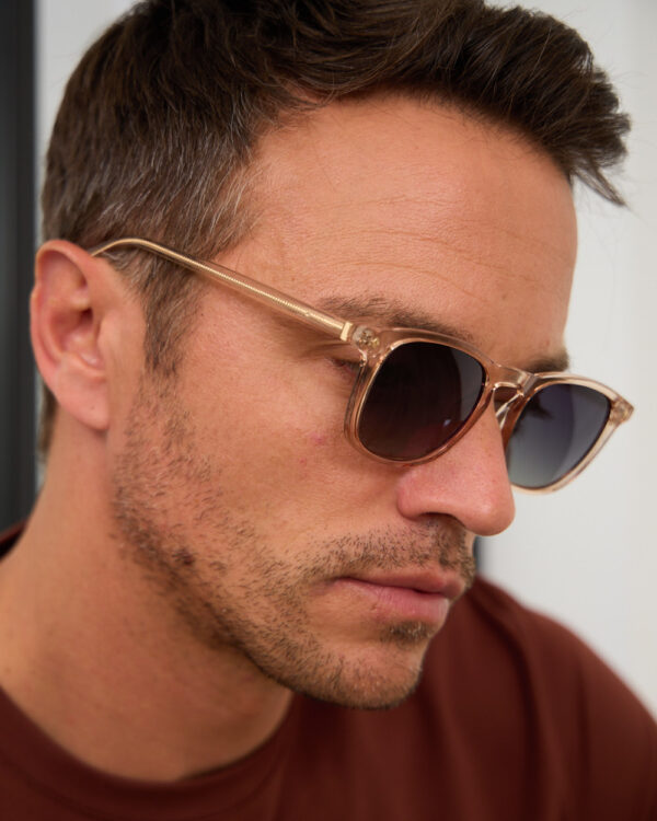 Morris Mocha Square Sunglasses
