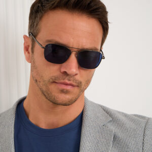 Stanley Silver Aviator Sunglasses