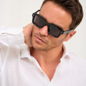 Warren Black Bold Sunglasses