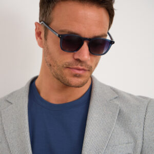 Morris Blue Square Sunglasses