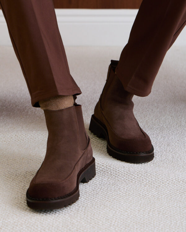 Brown Comfort Chelsea Boots