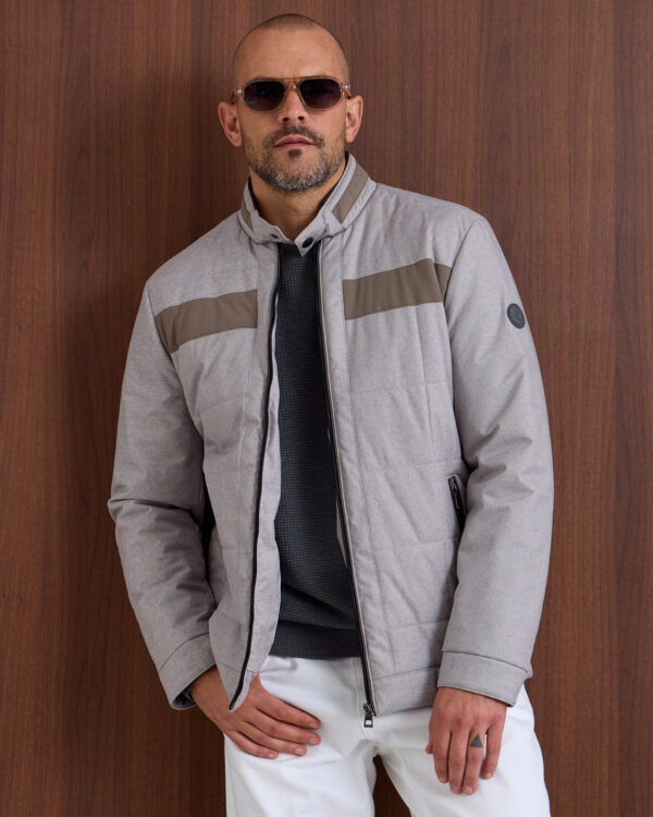 Grey Classy Waterproof Jacket