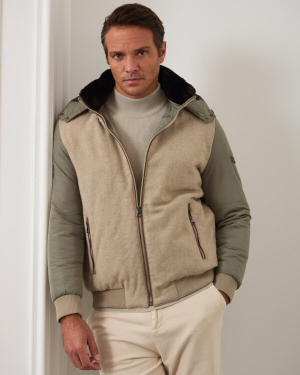 Beige Elevated Craft Jacket