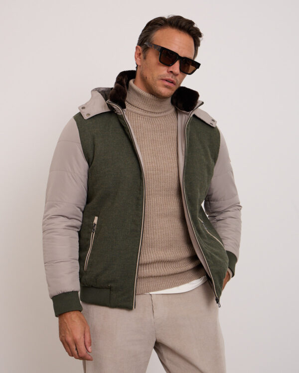 Olive Elevated Craft Jacket