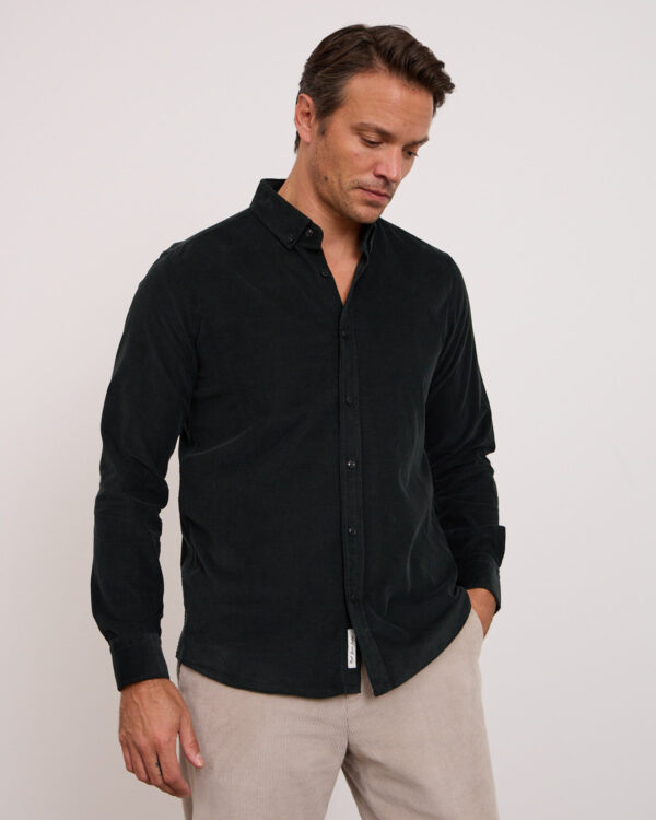 Petrol Calm Corduroy Shirt