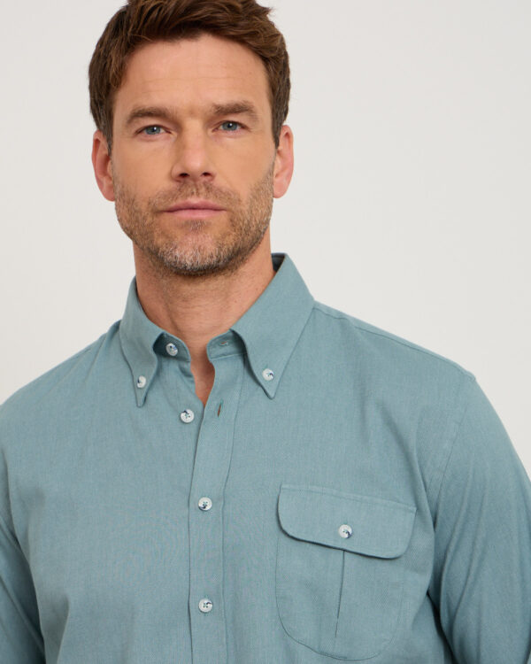 Mint Essential Cotton Shirt