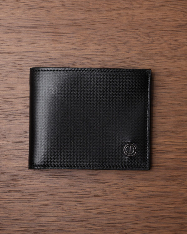 Black Sharp Leather Wallet