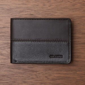 Brown Frame Leather Wallet
