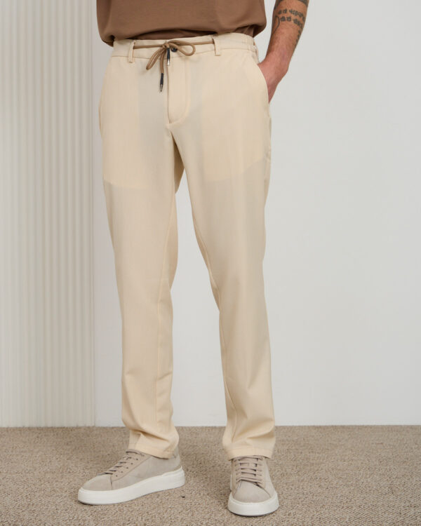 Beige Fresh Everyday Trousers