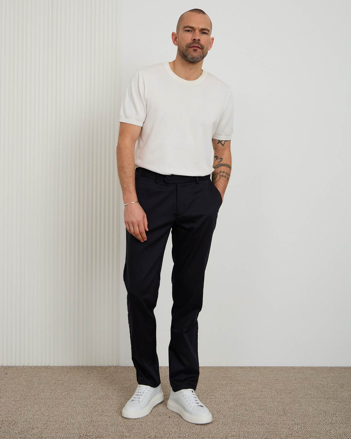 Navy Daily Comfort Trousers