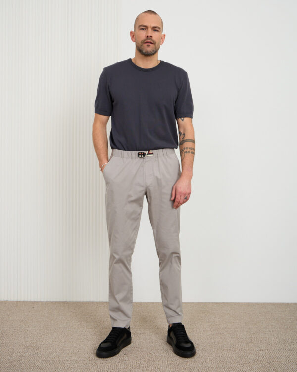 Greige Relaxed Jogger Chinos