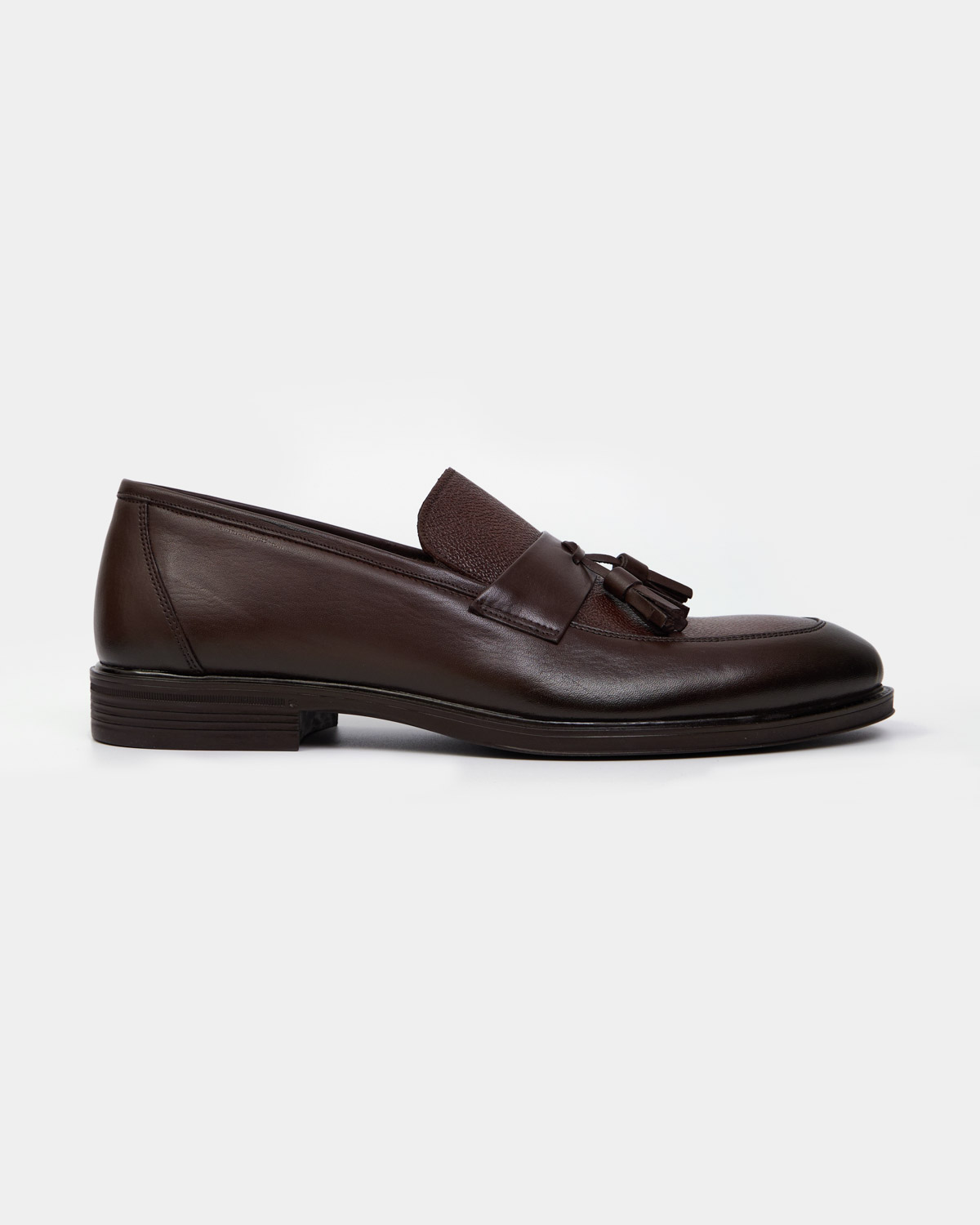 Brown Prime Tassel Loafers