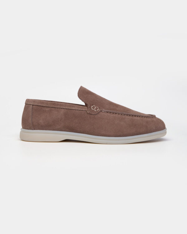 Mocha Timeless Suede Loafers