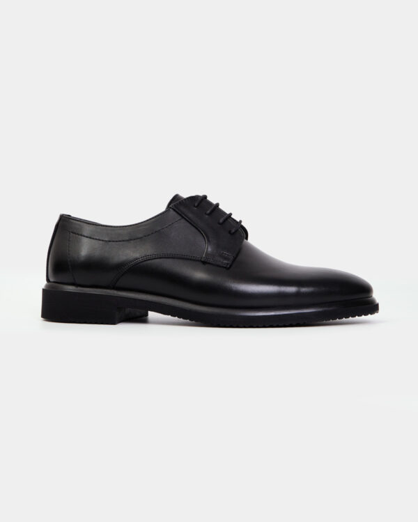 Black Fine Classic Lace Ups