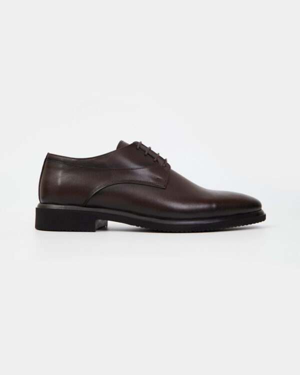 Brown Clean Finish Lace Ups